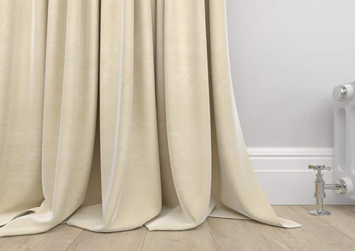 Ultra Luxe Velvet, Cream - Made to Measure Curtains - Image 6